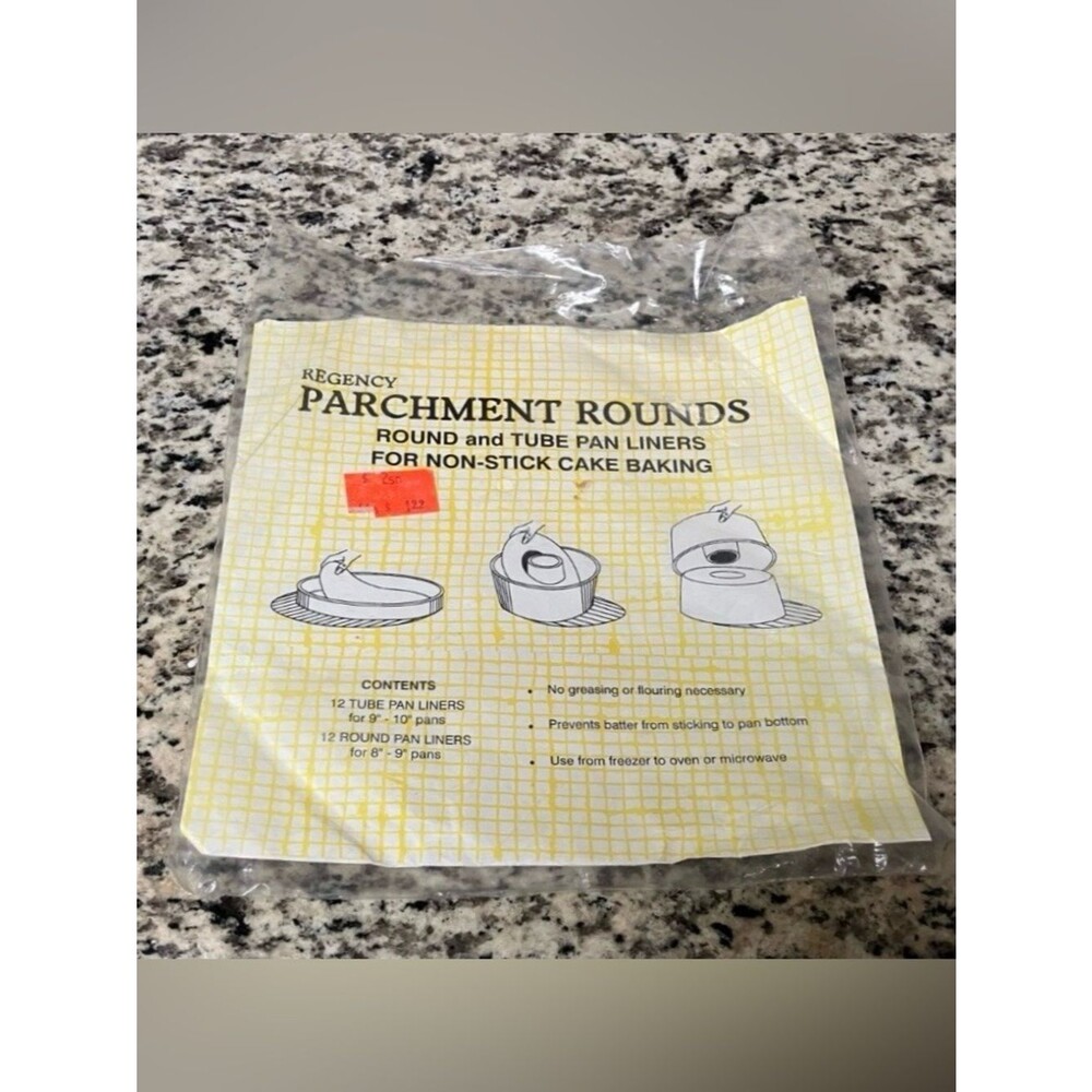 Partially Used Regency Parchment Rounds